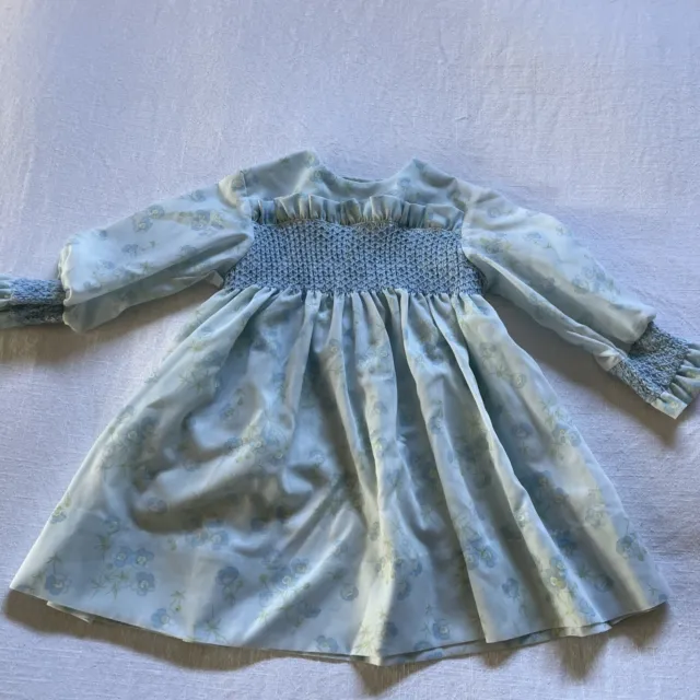 Vintage KATE GREENAWAY DRESS - Size 2-4 Toddler Preowned Repaired