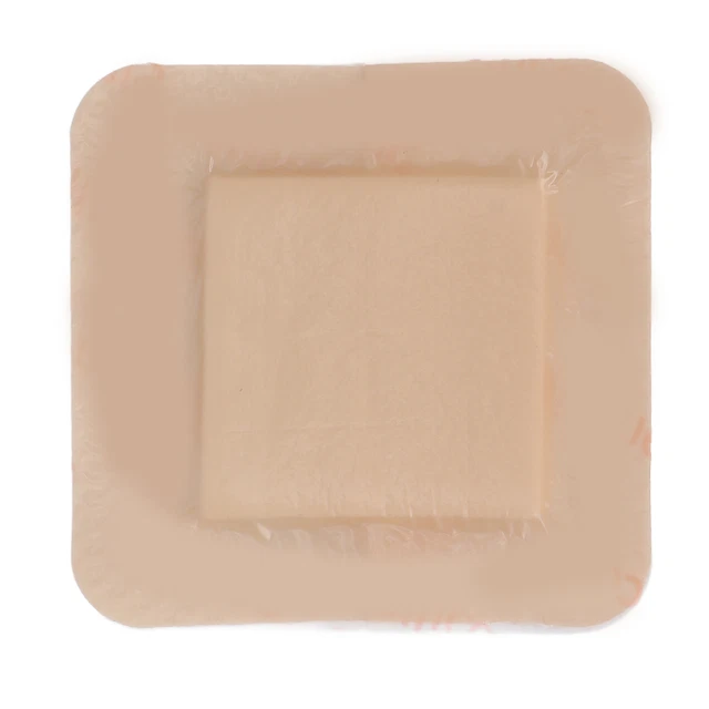 Adesivo in gel di silicone bordato altamente assorbente promuovere la guarigione della ferita in schiuma SLS
