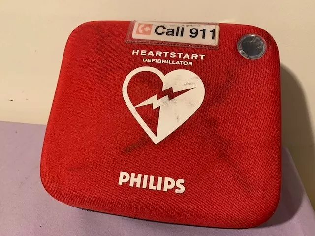 Philips HeartStart HS1 M5066A OnSite AED Defibrillator No Battery or Pads - Good