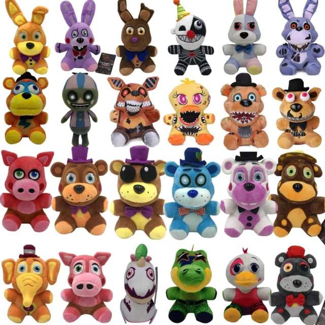 Funko Bitty POP! Five Nights at Freddy's 0.9-in Vinyl Figure Set 4-Pack  (Bonnie, Chica, Freddy, Mystery Pop!)