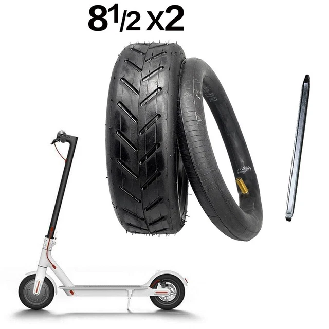 Pneumatico gomma piena ultraleggera da 8,5 pollici con bordino per monopattino Xiaomi, Ducati, Lexgo, Nilox