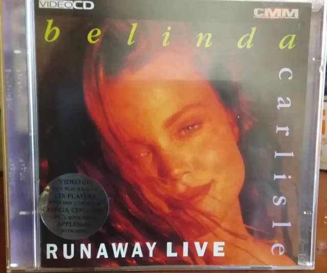 VCD Musikfilm Konzertaufn. Titel: Belinda Carlisle Runaway Live, Video Cd Musik