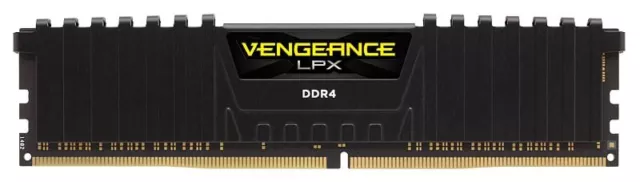 Corsair Vengeance LPX 16GB(2x8GB) DDR4-2400 Memory - Black [CMK16GX4M2A2400C16]