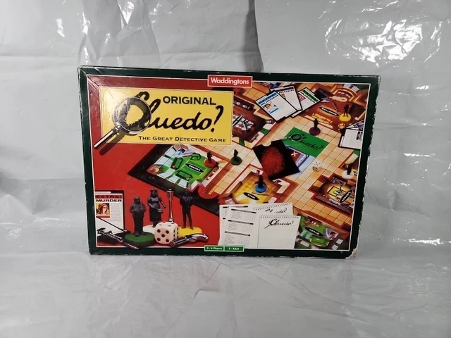 Waddingtons Original Cluedo Brettspiel, Colonel Mustard Mit Der Bleipfeife In Der Halle Mordkarten Detektivspiel Charakter Gelost Image489985315
