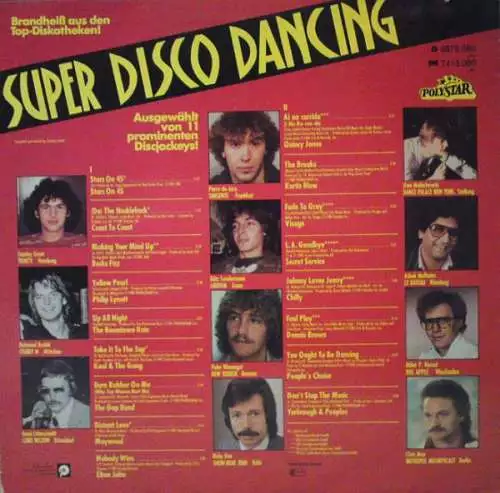 Various - Super Disco Dancing LP Comp Mixed Vinyl Schallplatte 155661 2