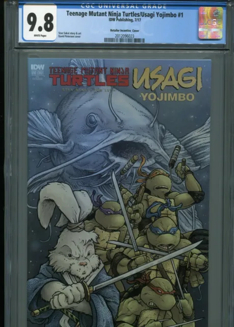 TMNT/Usagi Yojimbo #1  (Retailer Edition)  CGC 9.8 WP