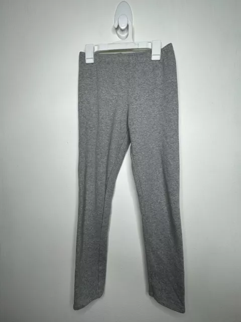 Cat & Jack Fleece Lined Leggings Girls Size XL 14-16 Gray Elastic Waist Pull On