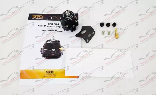 GFB Go Fast Bits FX-S Kit regolatore pressione carburante 800 HP compatibile fino a 72 PSI 8050