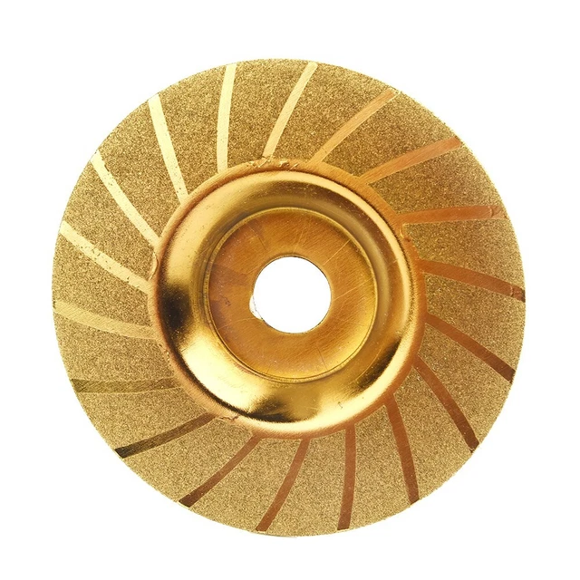 Discos de corte de vidrio de diamante soldado de 100 mm/16 mm hojas de sierra para piedra de azulejos de cerámica