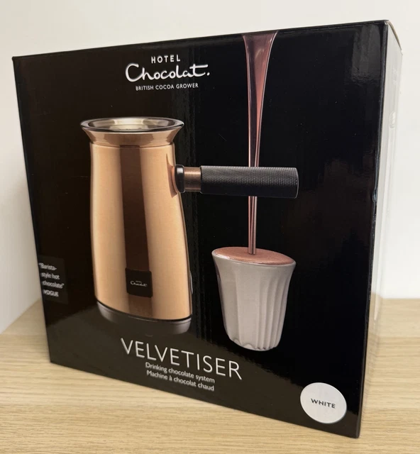 HOTEL CHOCOLATE VELVETERER Machine White £83.90 - PicClick UK