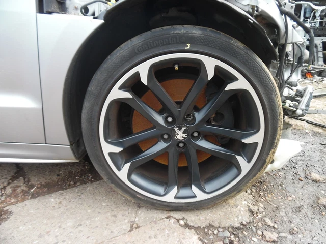 2012 PEUGEOT RCZ Asphalt Set Of Four 19'' Solstice Design Alloy Wheels ...