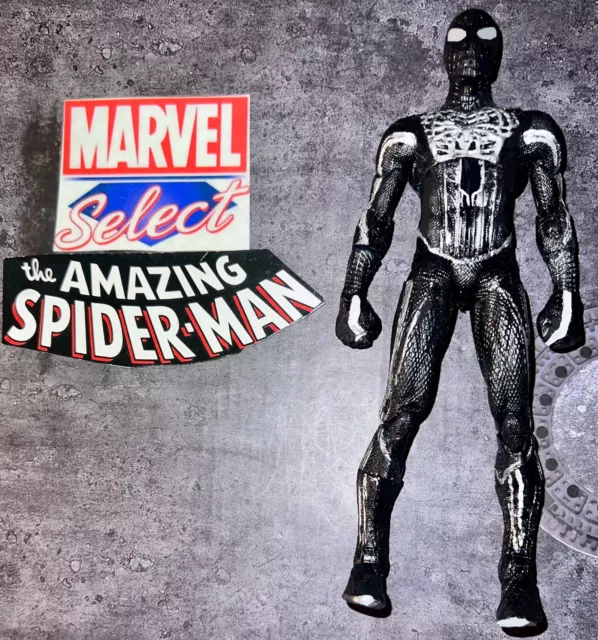Marvel Legends Diamond Select Movie Amazing Spiderman Custom Symbiote 7" Figure