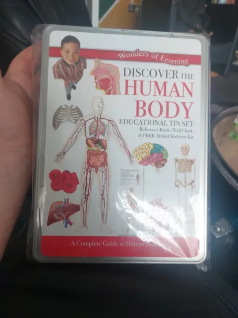 Wonders of Learning Discover The Human Body Set With Model Skeleton Kit