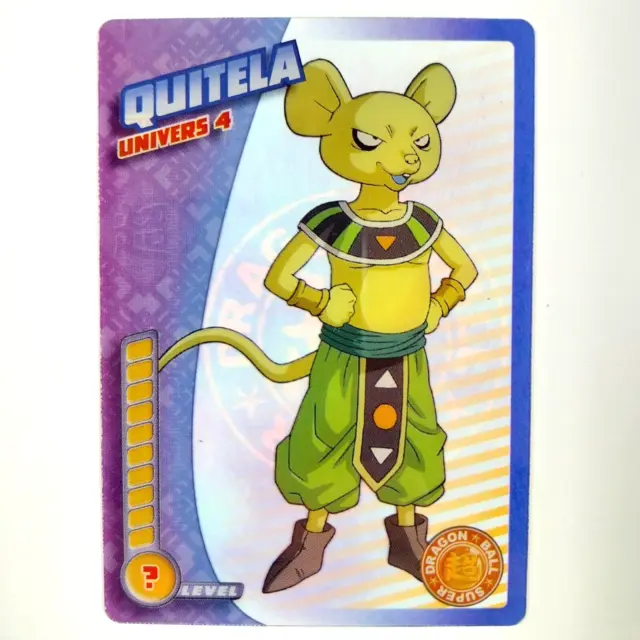 Carte Dragon Ball Super Trading Cards N°73 Quitela Univers 4 Panini Fr