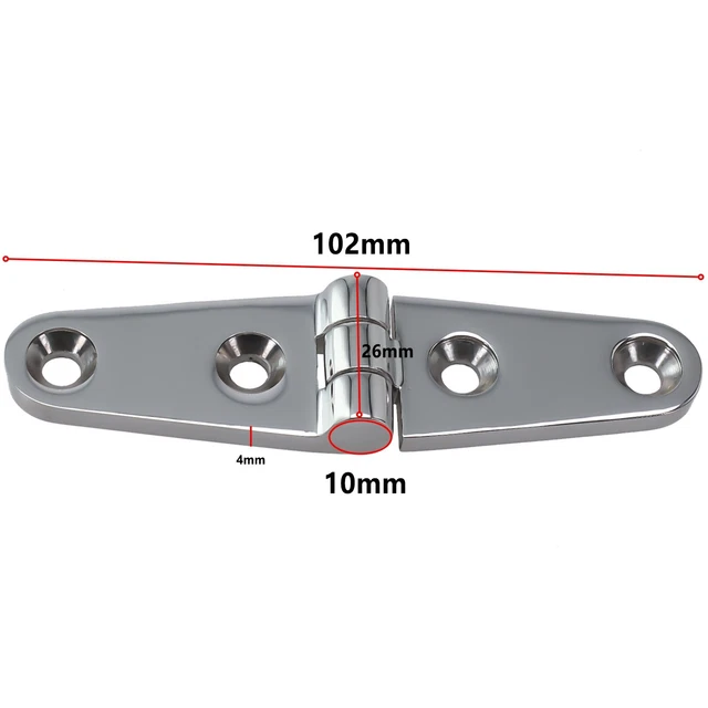 Fermo Porta Per Barca In Acciaio Inox | Gancio A Sfera Per Armadi E Porte, Chiusura Sicura Per Yacht E Camper, Universale