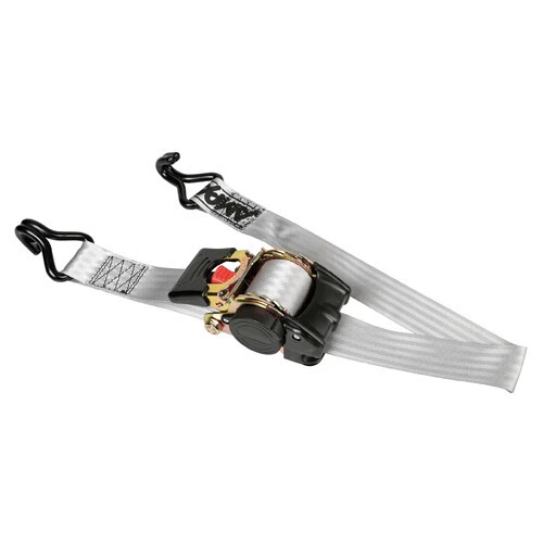 Nastro Tensore Cinghia Fissaggio Autoretrattile A Doppio Gancio 5X300 Cm Lampa