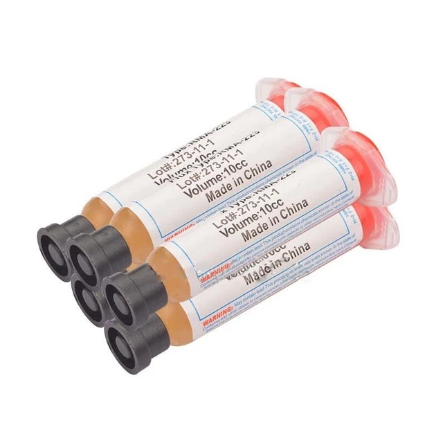 10cc pâte à souder résinique graisse à flux pour carte BGA SMD 5 pièces bon
