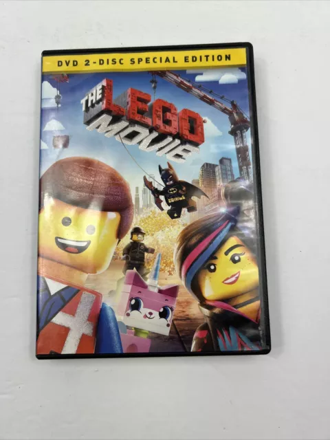 The Lego Movie DVD2-Disc Special Edition Kids Children with Case