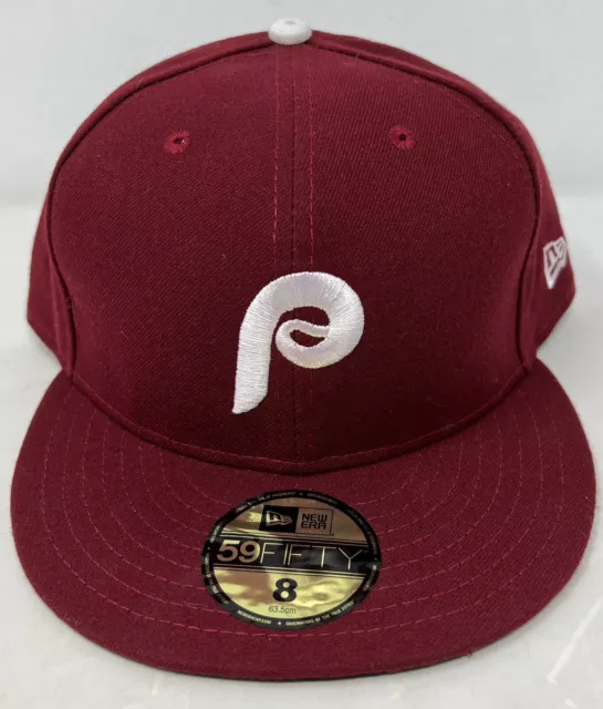 VINTAGE NEW ERA 59Fifty Fitted Size 7 Philadelphia Phillies Cap Hat MLB ...