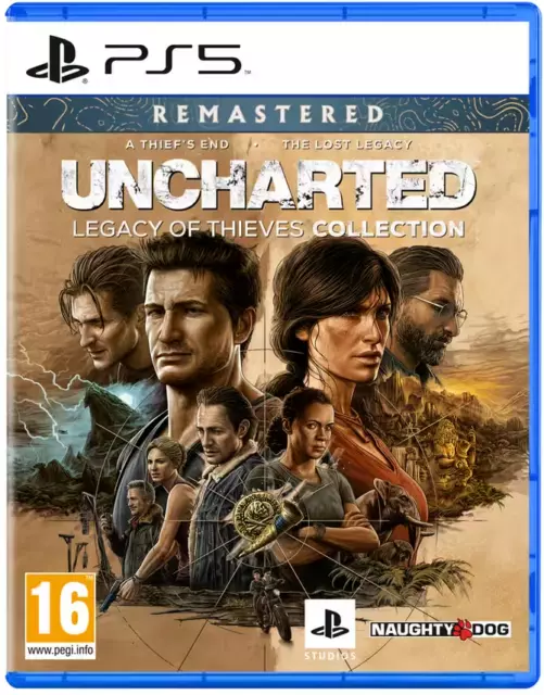 UNCHARTED: Legacy Of Thieves Collection PS5 Game | Brand New | Sealed