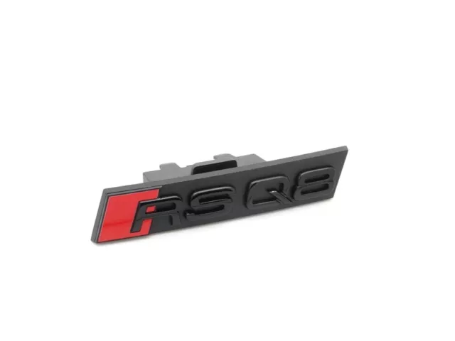 ORIGINAL AUDI RSQ8 RS Q8 lettrage emblème logo pour calandre noir EUR 67,90  - PicClick FR