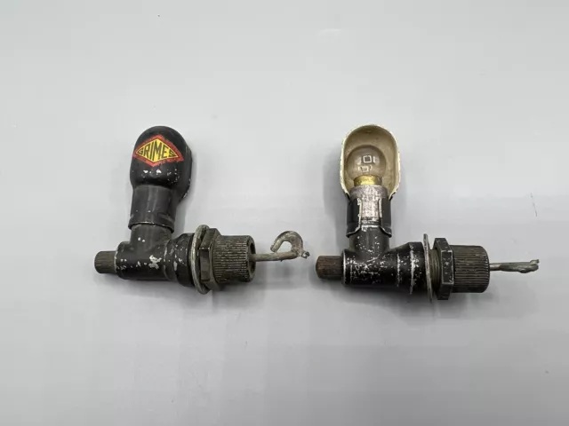 Vintage Grimes Cockpit Panel Lights for Restoration Not Tested