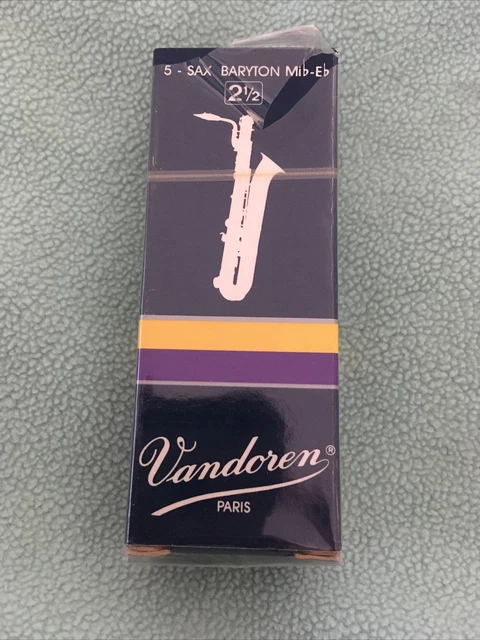 boite 5 anches saxophone BARYTON VANDOREN Mib TRADITION SR 2425 - force 2.5 Sax 3