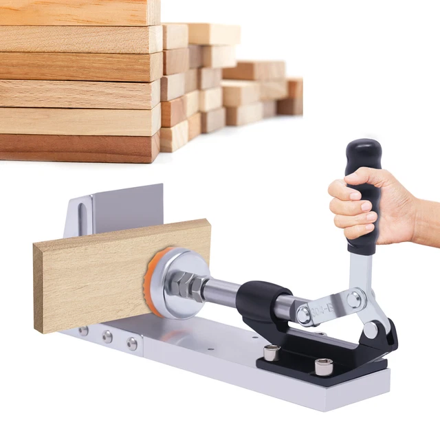 Pro Pocket Hole Jig Kit Easy Tool System Woodworking Drill Guide Heavy Duty New
