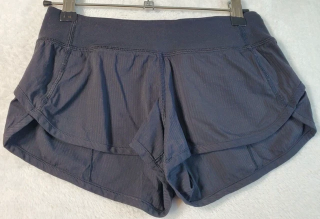 Lululemon Activewear Shorts Youth Size 10 Black Elastic Waist Casual Pull On