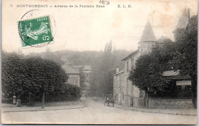 95 MONTMORENCY - view of Avenue de la fontaine rene.