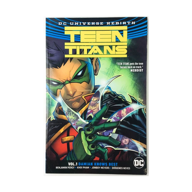 DC Comics Graphic Novel Teen Titans Vol. 1 - Damian Knows Best VG+