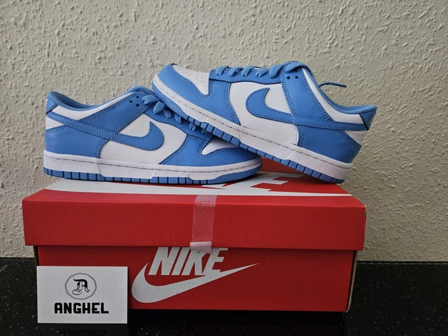 NIKE DUNK LOW UNC University Blue GS Size UK4.5 US5Y EU36.5 CW1590 103 DS 79.99 PicClick UK