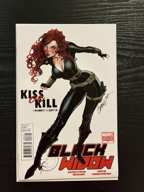Black Widow #6 J Scott Campbell Variant Cover