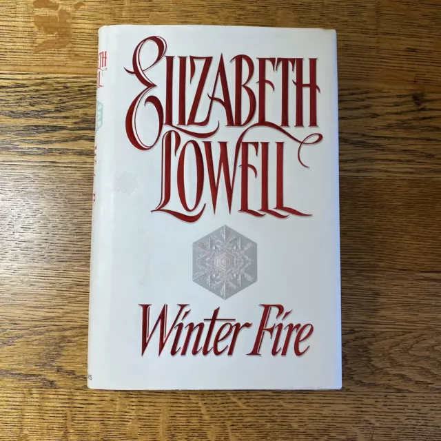 Winter Fire by Elizabeth Lowell Hardcover Historical Romance Novel