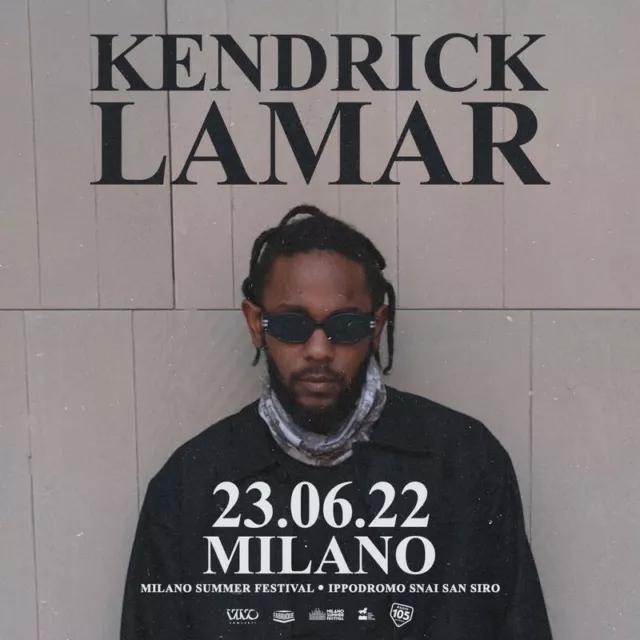 2 biglietti per concerto di Kendrick Lamar @ Ippodromo SNAI Milano - 23/06/2022
