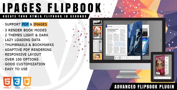 iPages Flipbook For WordPress  - WordPress Plugin & ⭐GPL⭐ Site Updates