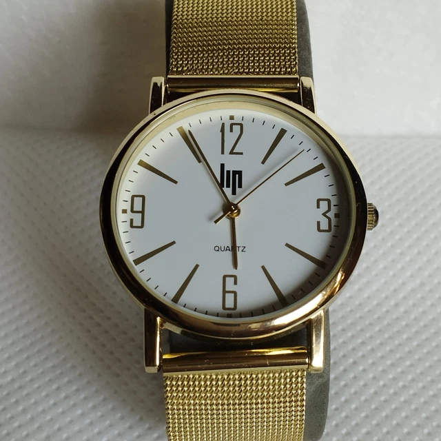 Montre Femme OPEX Occasion - Mouvement Quartz, Boîtier Acier Inox 16mm, Bracelet Cuir Blanc - Bon état