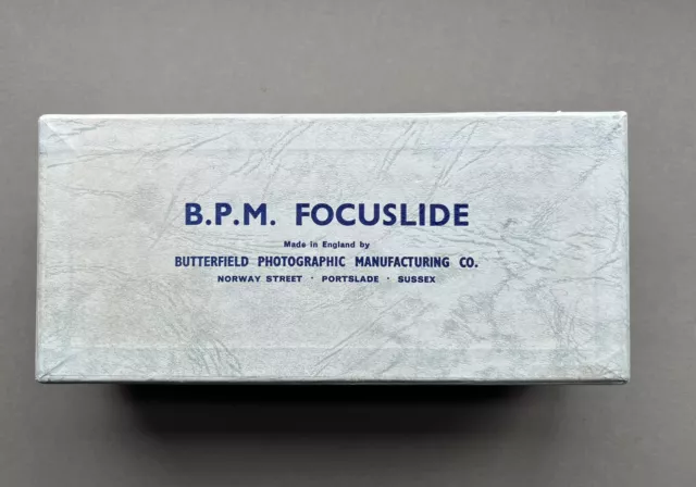 BPM Focuslide (Focus Slide) Macro Photography Rail - Mint Boxed Condition 2