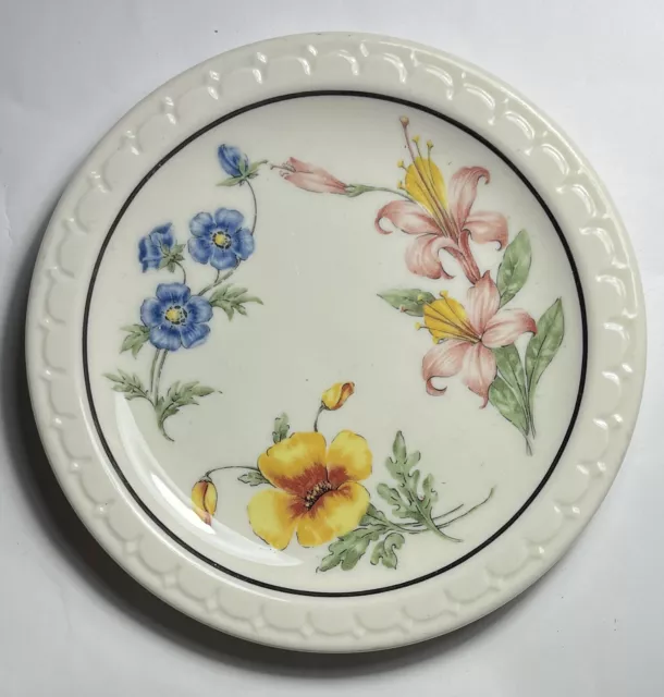 Southern Pacific 5.5" Plate RRBS Prairie-Mountain Wildflower 1952 Syacuse China