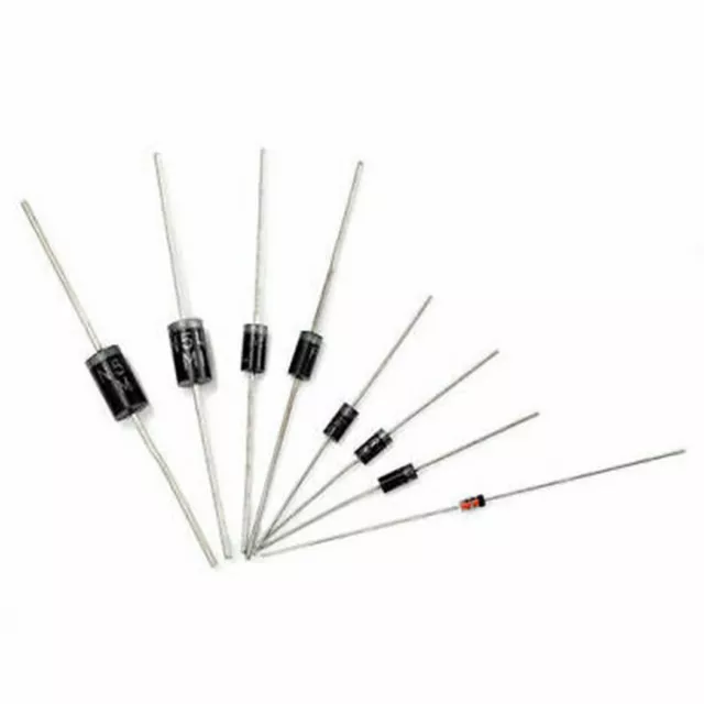 100 Pi��ces 8 Valeurs Diode Sac Kit Assortiment Set 1N4148 FR107 1N5408 DO-41 3