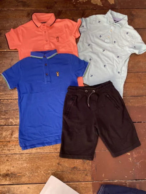 Paquete de camisas polo cortas para niños 7 años Ralph Lauren Next TU 7-8