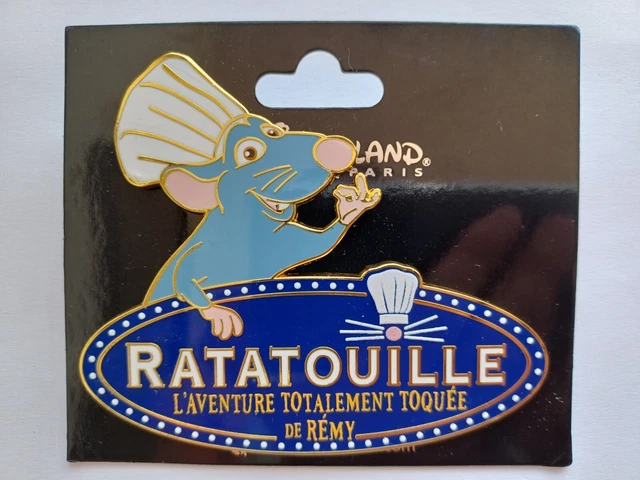 PIN'S RATATOUILLE &L'AVENTURE totalement toquée de Rémy" - Disneyland