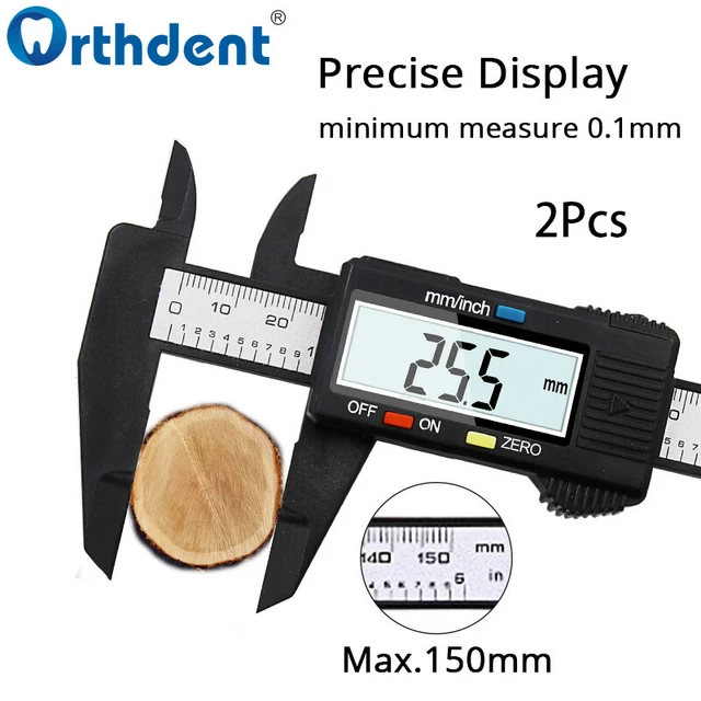 LCD Electronic Digital Vernier Caliper 6 Inch Accurate Digital Paquimetro Ruler