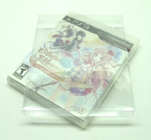 50x SONY PS3 PS4 CIB GAME - CLEAR PLASTIC PROTECTIVE BOX PROTECTOR SLEEVE CASE
