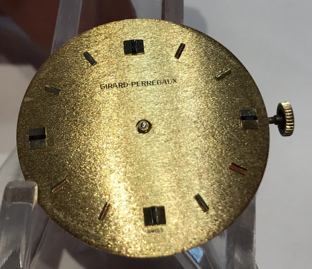 Mouvement Et Cadran Girard Perregaux - Occasion Pour Réparation Ou Collection