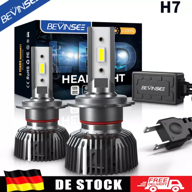 Adaptateur H7 LED, 1 Paar H7 LED Scheinwerfer Lampe Birne Halter