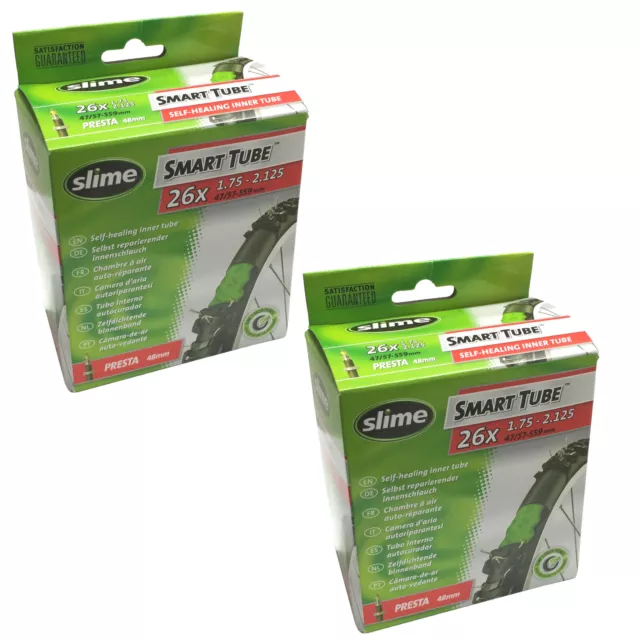 SLIME BIKE INNER Tube Self Sealing 29