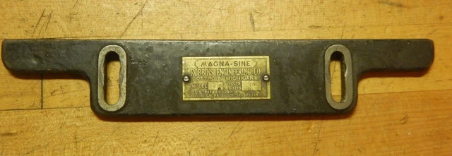 Robbins Engineering Magna Sine Magnetic Chuck Fence Casting