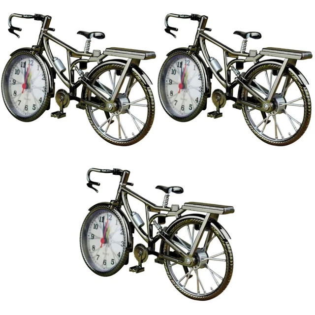3x klassischer Wecker Vintage-Wecker coole Wecker altmodischer Wecker