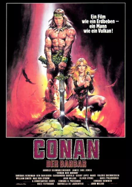 CONAN THE BARBARIAN Movie POSTER